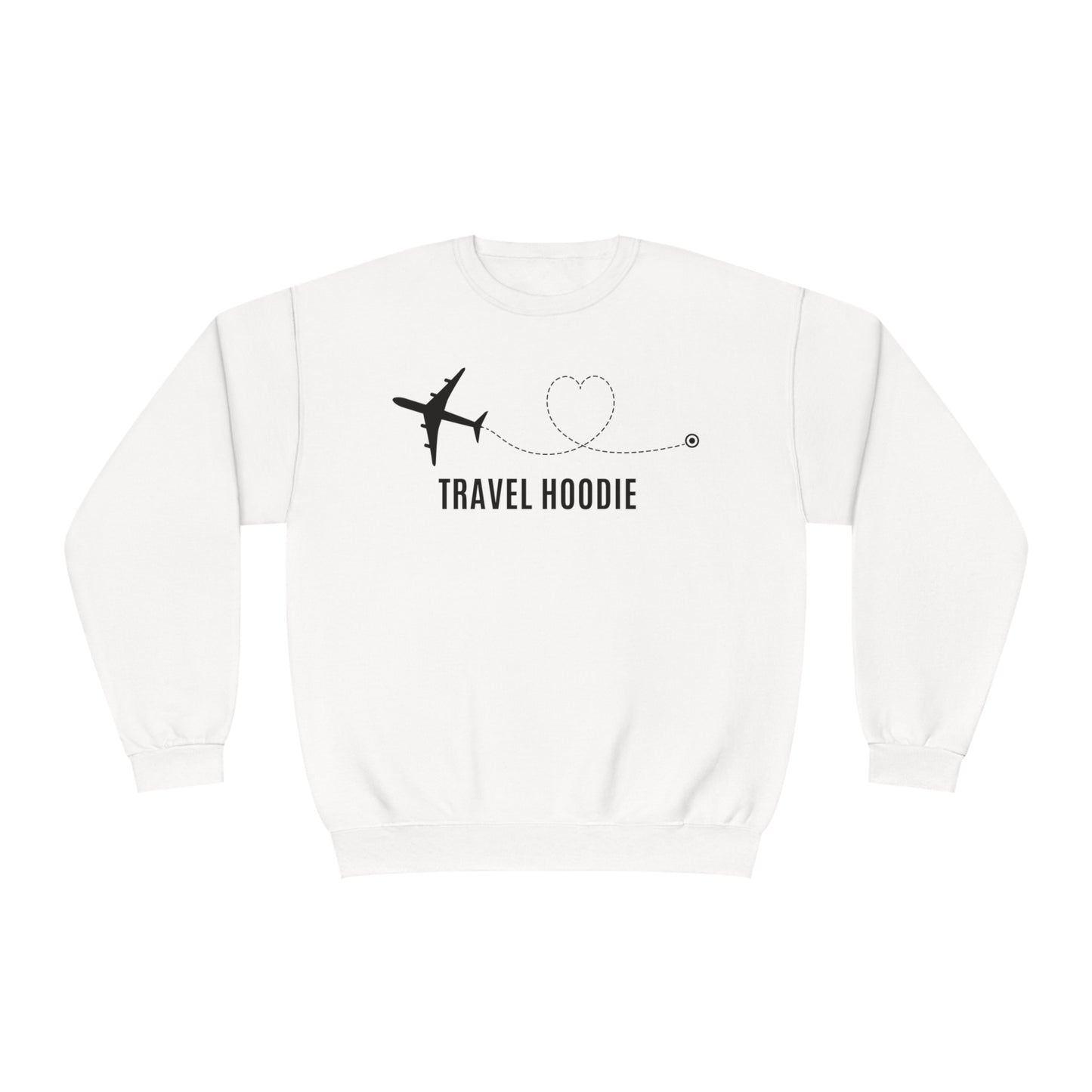 Travel Hoodie Unisex NuBlend® Crewneck Sweatshirt